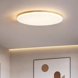 Einzelne runde LED-Deckenleuchte aus Acryl