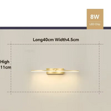 LumiLine LED-Wandlampe für Badezimmer