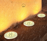 SunStep Solar LED Bodenleuchten – 4er-Set
