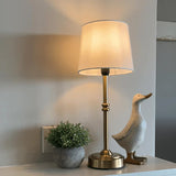 Led Retro Fabric Wireless Tischlampe
