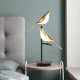 LED Tischlampe in Form eines Vogels