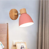 Yadiel - Skandinavische Hängewandlampe aus Holz