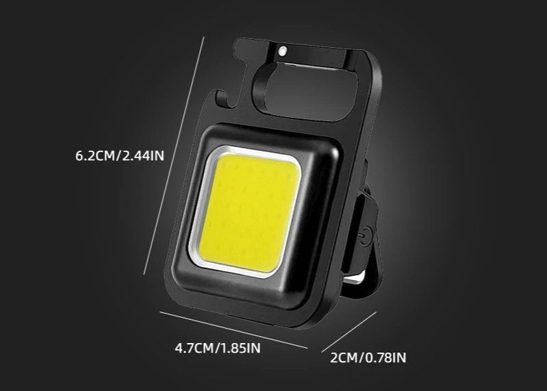 LumiKey Mini COB LED Schlüsselanhängerlampe
