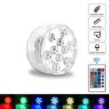 LUMISNAP 10-LED RGB Unterwasser-Magnetleuchten