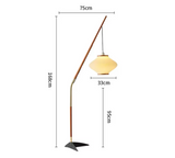 ScandiGlow Minimalistische LED-Stehleuchte