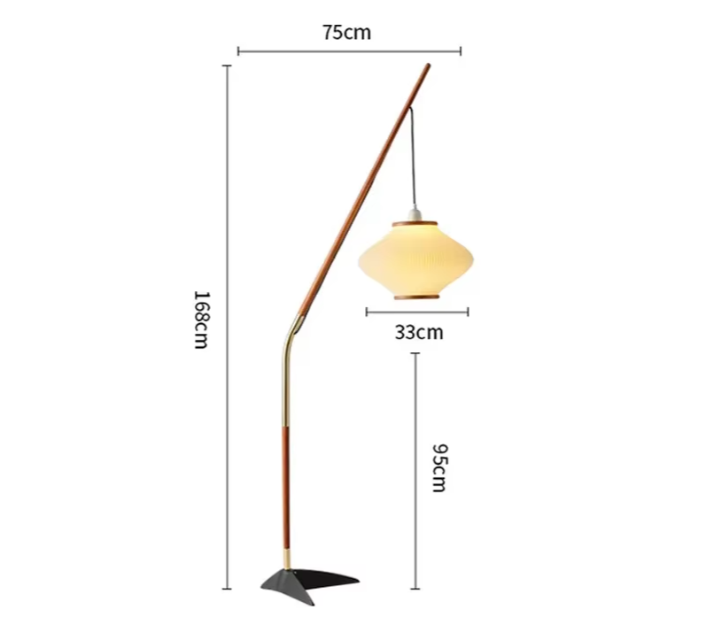 ScandiGlow Minimalistische LED-Stehleuchte