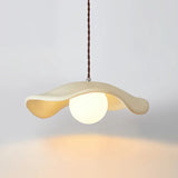 Kreative Wabi Sabi Esszimmer-Hängelampe mit Lotusblättern