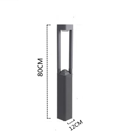 LumiPad Moderne LED Gartenlampe – Minimalistisches IP55 Außenlicht für Garten, Einfahrt, Hof & Landschaft