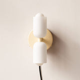 Elegant Up-Down-Wandleuchte aus Acryl
