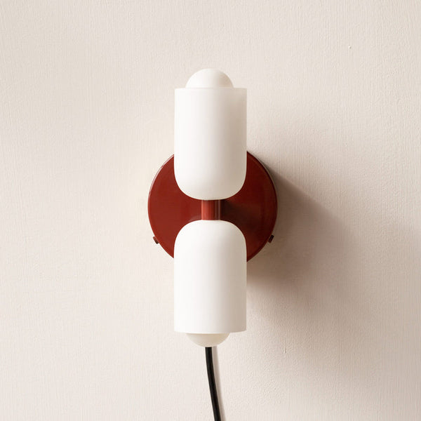 Elegant Up-Down-Wandleuchte aus Acryl