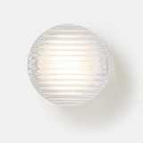 Moderne LED-Wandleuchte für drinnen und draußen