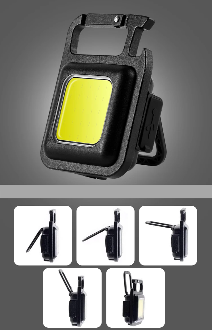 LumiKey Mini COB LED Schlüsselanhängerlampe
