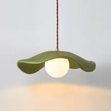 Kreative Wabi Sabi Esszimmer-Hängelampe mit Lotusblättern