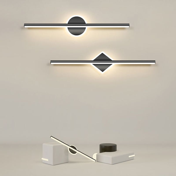 Moderne runde/eckige LED-Wandleuchte Leigh