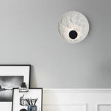 Runde Mondkugel-Wandleuchte für das Schlafzimmer
