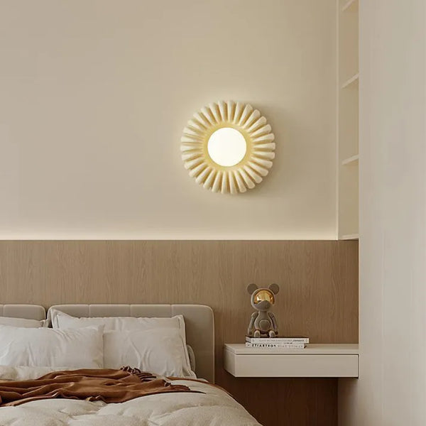 Moderne kreative Schlafzimmer-Wandlampe aus Kunstharz