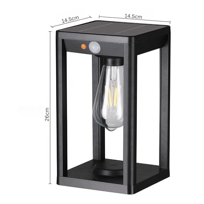Säule Solarenergie Lampe