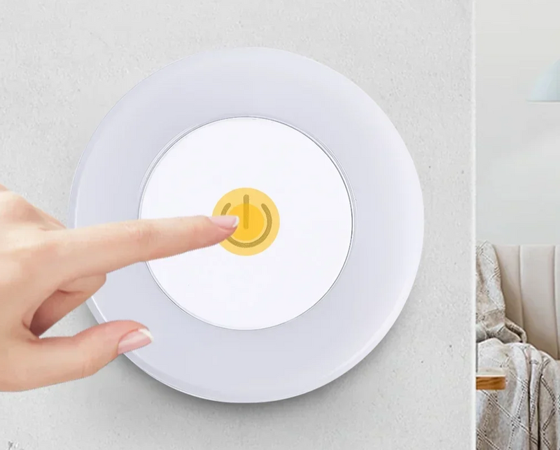 GlowDot USB Wiederaufladbares LED Nachtlicht