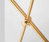 Nordic Gold Luxe Stehlampe – Minimalistisches Design mit Marmorfuß