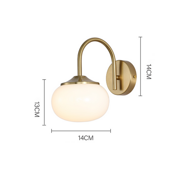Marshmallow Wandlampe