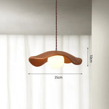 Kreative Wabi Sabi Esszimmer-Hängelampe mit Lotusblättern