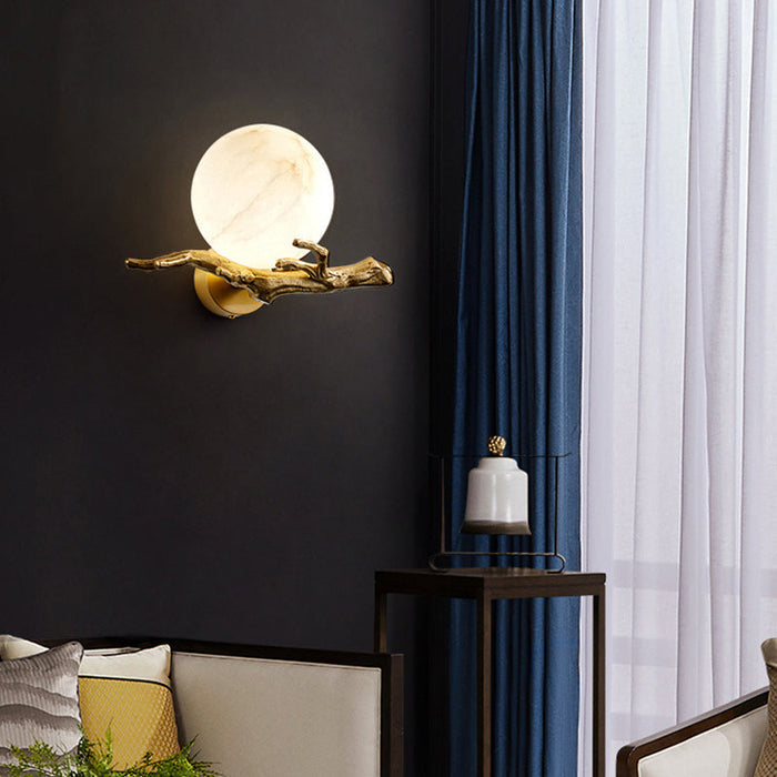Moderne kreative Marmorwandlampe