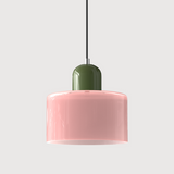 Kreative Bauhaus-Hängelampe aus Glas