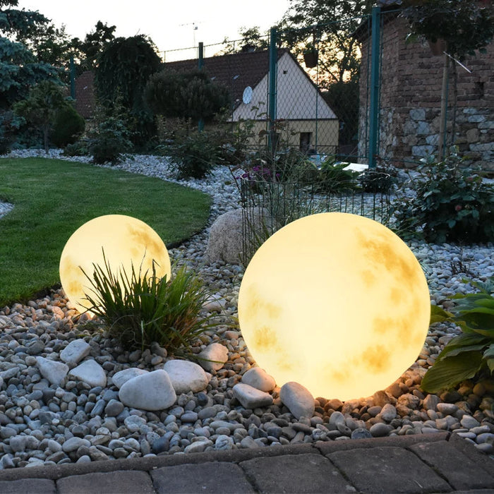 Mondlampe | Gartenlampe in Form eines Mondes