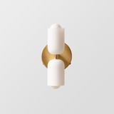 Elegant Up-Down-Wandleuchte aus Acryl