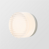 Moderne LED-Wandleuchte für drinnen und draußen