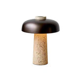 Natural Travertine Tischlampe