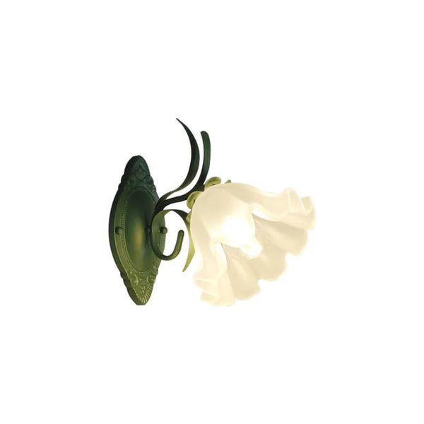 Wandleuchte in Form einer Blume