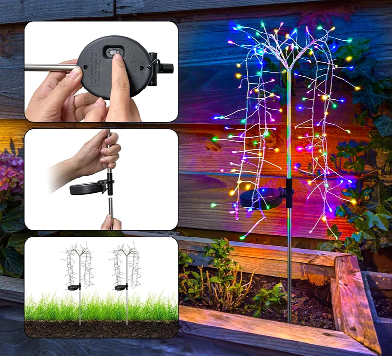 SolFeuer Solar LED  Weihnachtsbeleuchtung