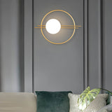 Moderne LED-Wandleuchte Eclipse