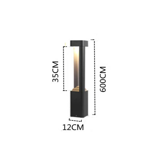 LumiPad Moderne LED Gartenlampe – Minimalistisches IP55 Außenlicht für Garten, Einfahrt, Hof & Landschaft