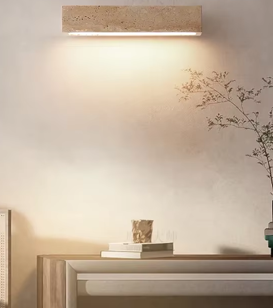 ZENLUME Wabi-Sabi Stein Wandleuchte