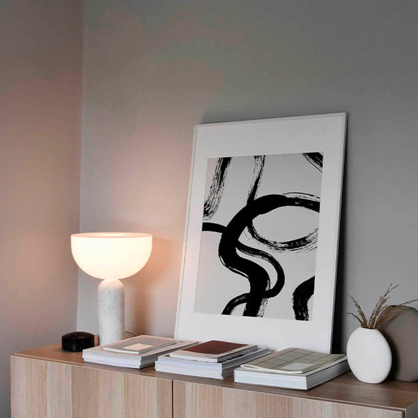 Daenery Marmor Tischlampe