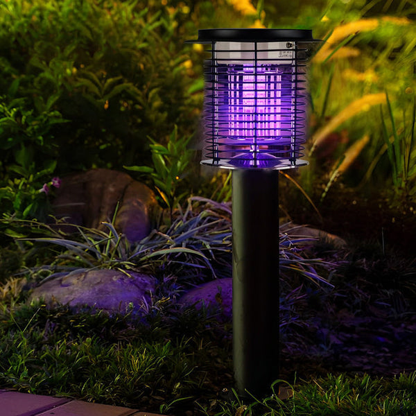 Wasserdichte USB-Solar-Doppellichtfrequenz-Vibrations-Moskito-Mörderlampe