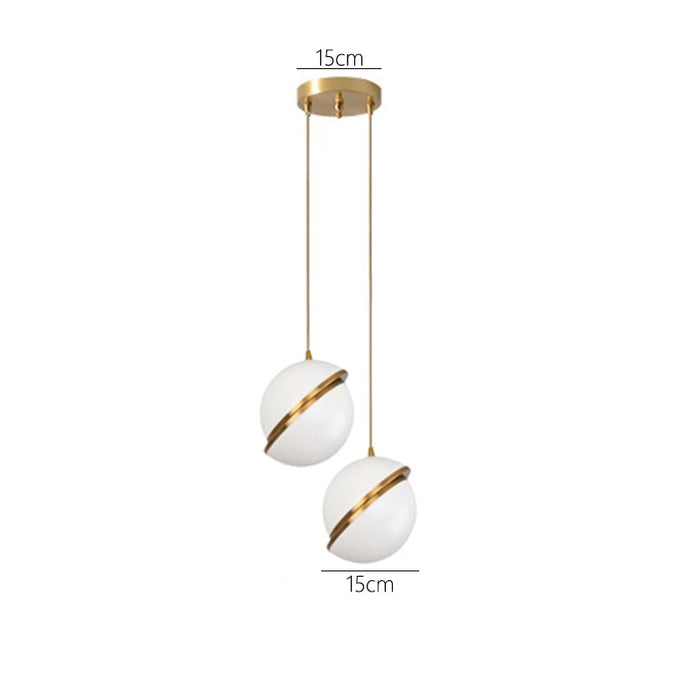 Lumaglow | Goldene Hängelampe