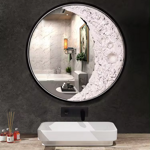3D-Mond-Wandlampe für das Schlafzimmer