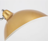 Nordic Gold Luxe Stehlampe – Minimalistisches Design mit Marmorfuß