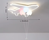 Nordische Astronauten-Wolken-LED-Hängelampe