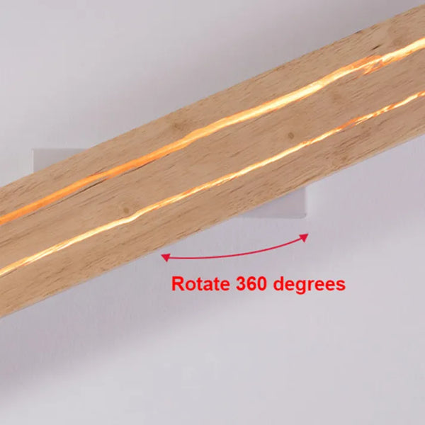 Moderne Wandleuchte in Form eines Risses