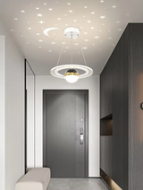 LunaNova LED Deckenleuchte mit Mond- und Sternenprojektion
