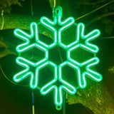 Weihnachts-LED-wasserdichtes Schneeflockenlicht