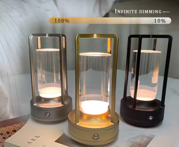 LumiCrystal Touch LED Kristall Tischlampe