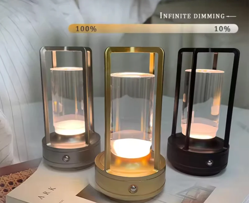 LumiCrystal Touch LED Kristall Tischlampe