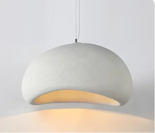 WabiGlow – Moderne LED Pendelleuchte im Wabi-Sabi-Stil für Wohnzimmer, Schlafzimmer & Esszimmer