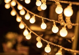 LumiGlobe 10M Kleine Kugel-Lichterkette – USB/Batterie