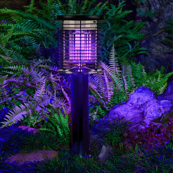 Wasserdichte USB-Solar-Doppellichtfrequenz-Vibrations-Moskito-Mörderlampe